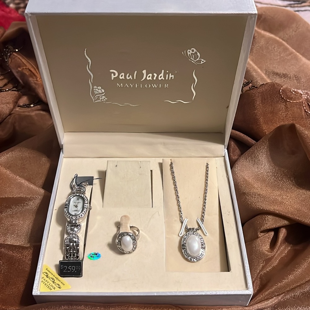 Paul Jardin MAYFLOWER 🦋🌷 Jewelry Set
